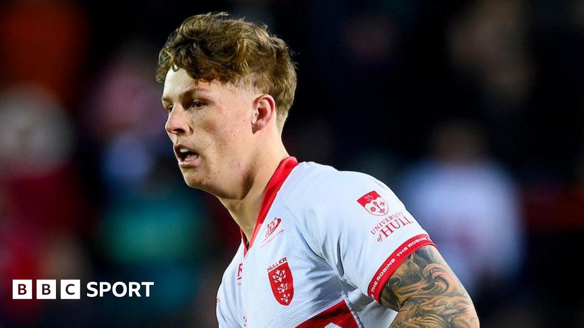 Harvey Horne in action for Hull KR.