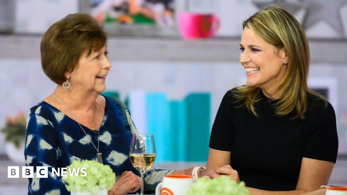 Nancy Guthrie and Savannah Guthrie appear on NBC's Today programme