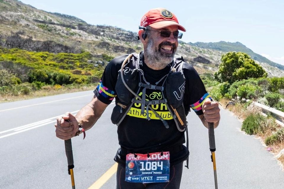 Herman Manso only took up running in his 40s