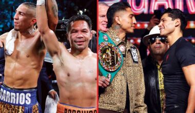 Manny Pacquiao tells Ryan Garcia what he must do to beat Mario Barrios after facing him last