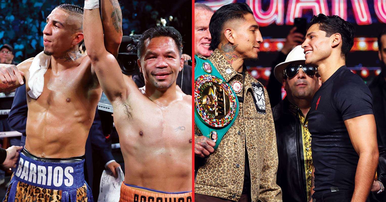 Manny Pacquiao tells Ryan Garcia what he must do to beat Mario Barrios after facing him last