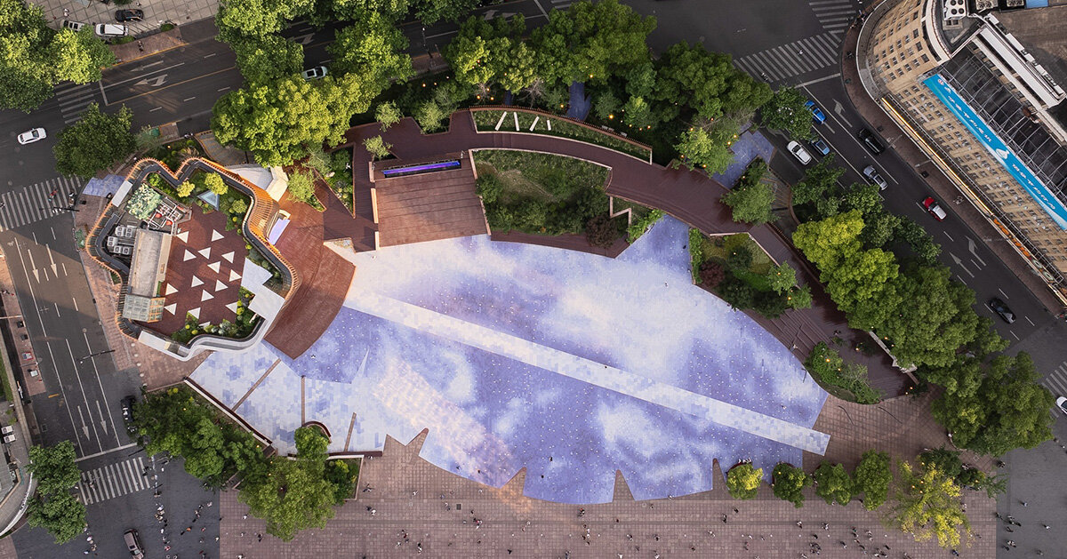 benedetta tagliabue EMBT reshapes century square in shanghai