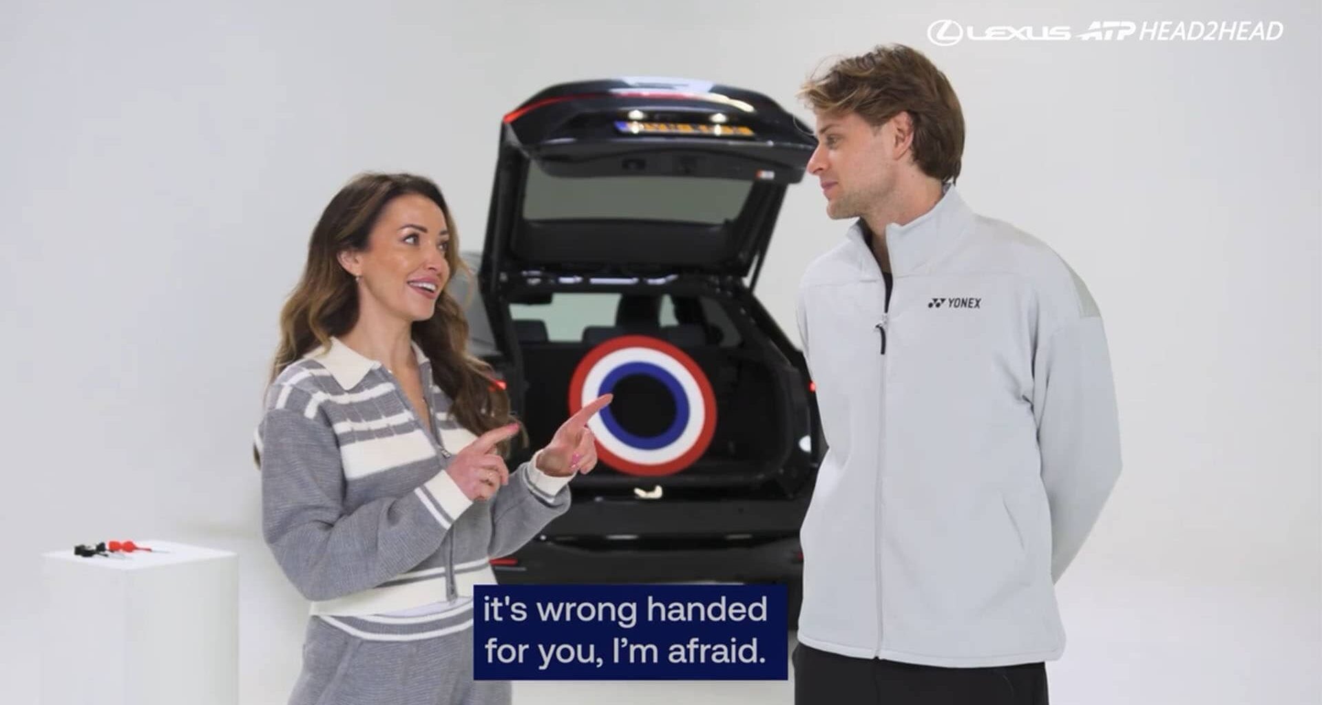 Could Zizou Bergs overcome Natalie Pike in the Rotterdam Lexus ATP Head2Head challenge?