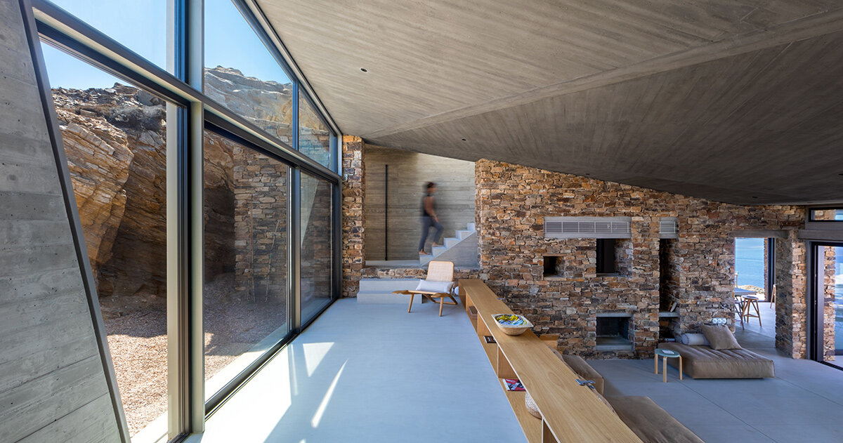 biris-tsiraki sculpts greek home like an ancient ruin on antiparos