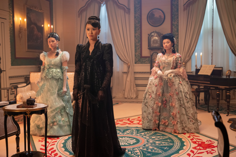 'Bridgerton' viewers spotted an anachronistic detail in one of Katie Leung's costumes in season four