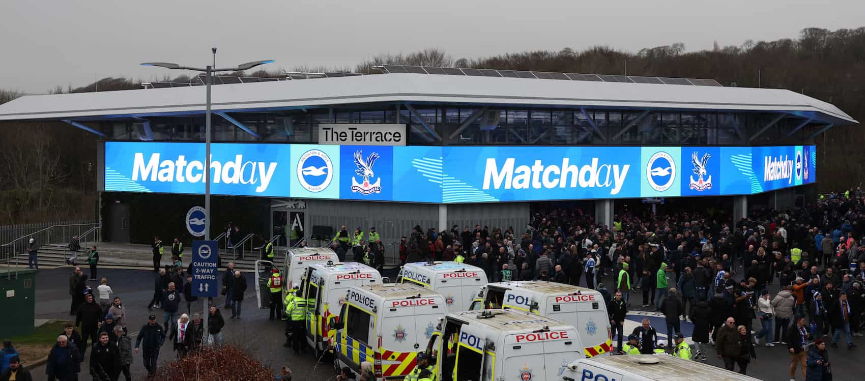 Brighton v Palace team news: Strand Larsen debut, no van Hecke