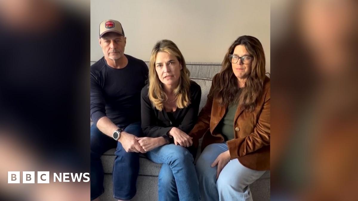 Map of Arizona showing location of Catalina Foothills and above the map is a photo of Guthrie's home in the desert with annotations showing where her doorbell camera was removed and where the porch is with the blood