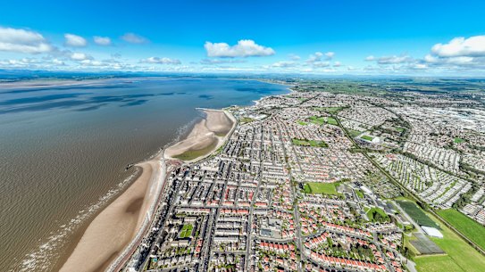 The Morecambe seafront.