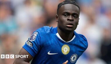 Tyrique George playing in the Premier League for Chelsea