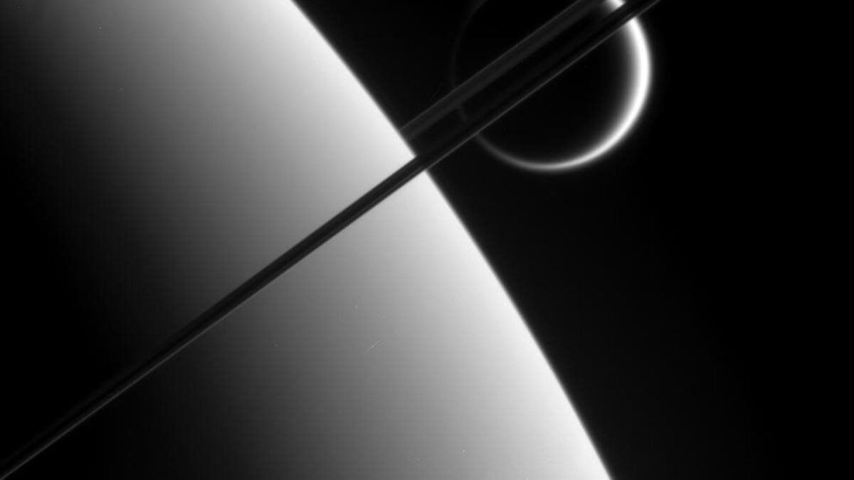 Saturn’s Rings Came From a Two-Moon Collision About 100 Million Years Ago, Study Says