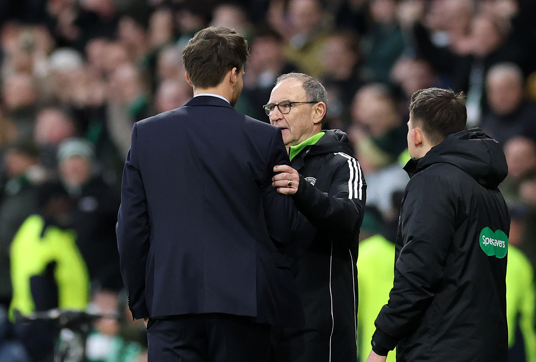 Martin O'Neill and Danny Rohl