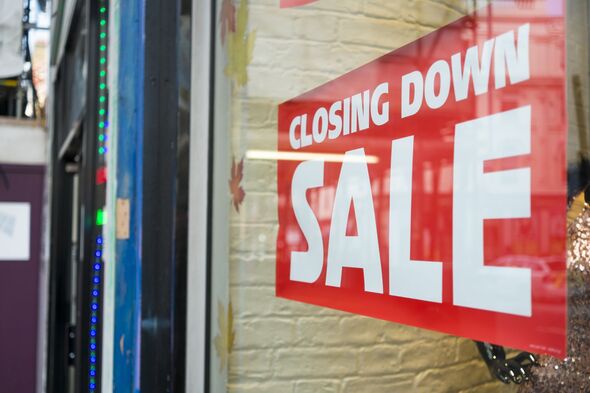 Closing down sale Closing down sale