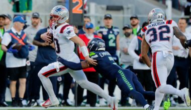 Seattle Seahawks vs New England Patriots on NOW as defences on top so far