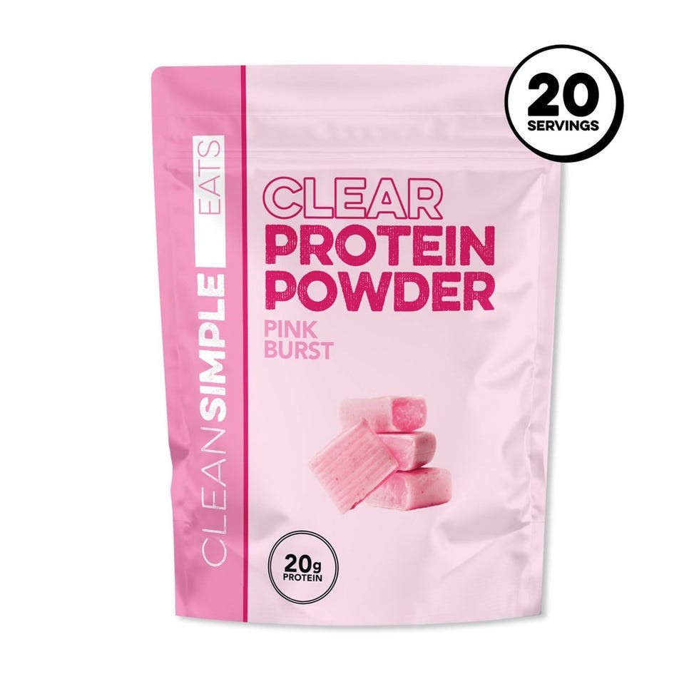 Pink Burst Clear Protein Powder
