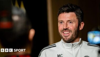 Manchester United head coach Michael Carrick has been nominated for the January Premier League manager of the month award