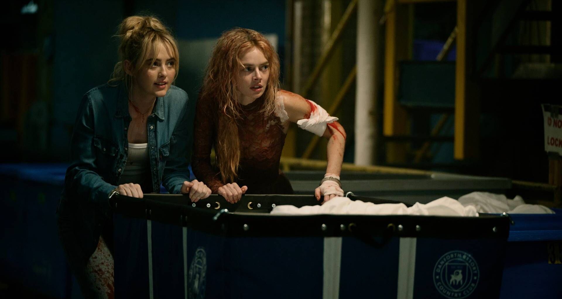 Kathryn Newton and Samara Weaving in Ready or Not 2