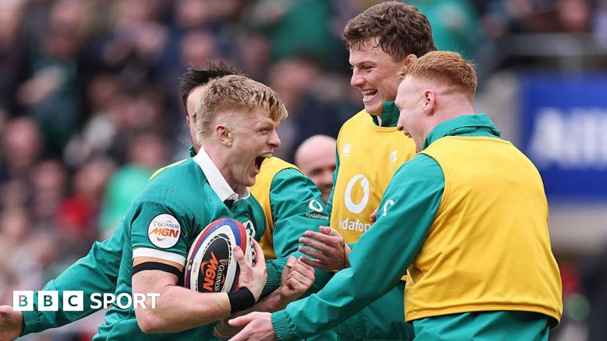 Tommy O'Brien celebrates