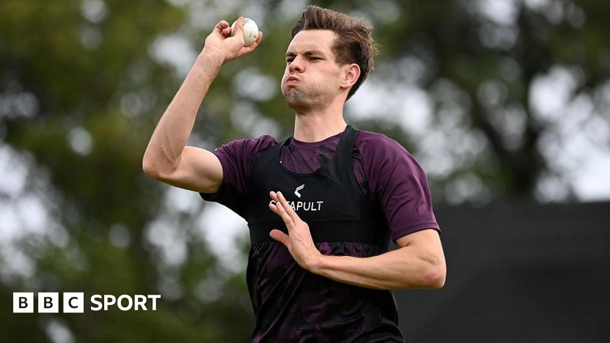 Scott Currie during a training session for England before their T20 international series against Ireland