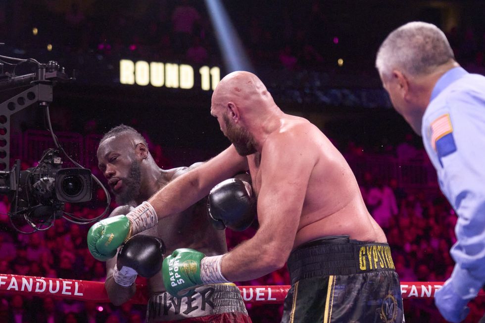 Deontay Wilder and Tyson Fury