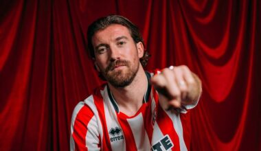 Joe is the last through the Lane door