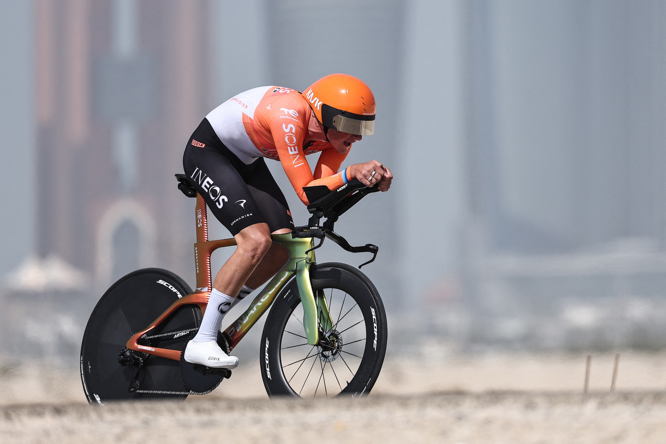 Josh Tarling time trial 2026 UAE Tour