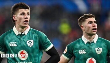 Sam Prendergast and Jack Crowley