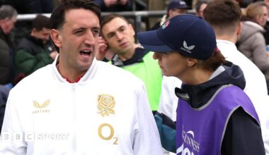 England captain Harry Brook celebrates his century against Pakistan