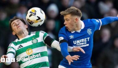 Celtic's Luke Macowan and Connor Barren