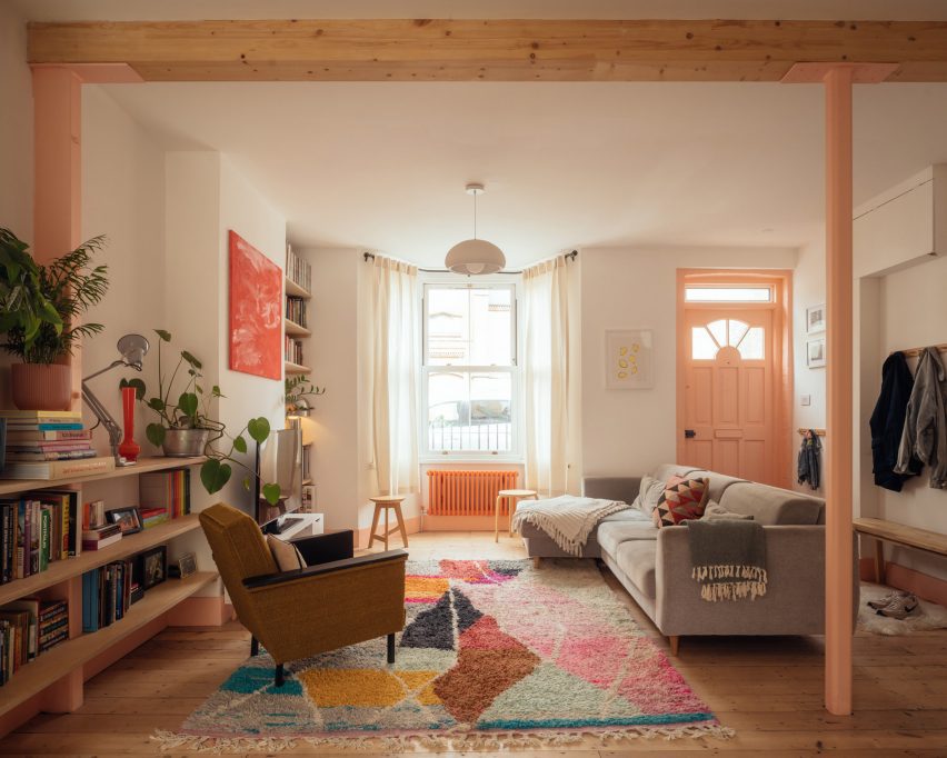 Living room renovation by Nimtim Architects