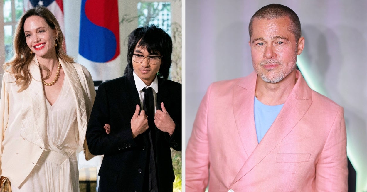 Another One Of Angelina Jolie And Brad Pitt's Kids Has Reportedly Dropped "Pitt" From Their Name - BuzzFeed