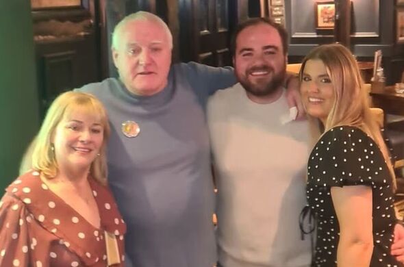 Elena Walsh pictured with family