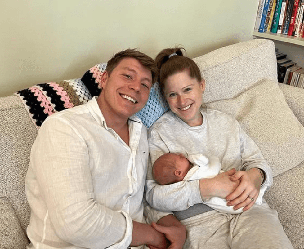 Emily Carver and Patrick Christys