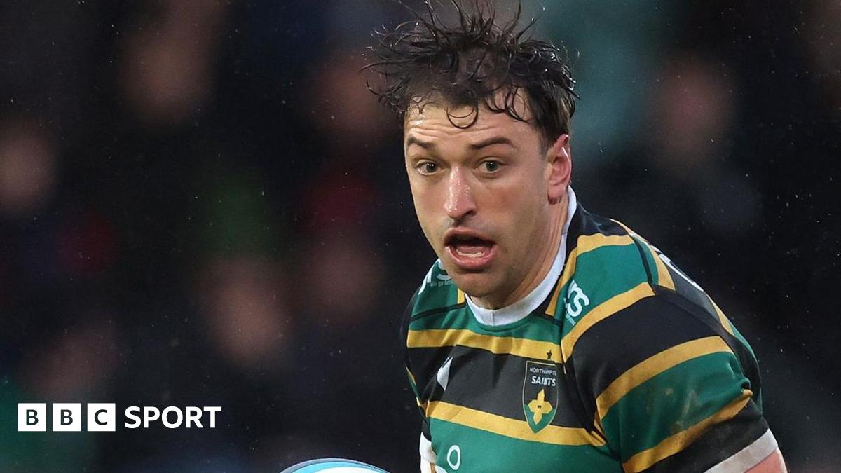 James Ramm in action for Northampton Saints