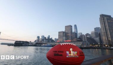 BBC Sport microphone and phone