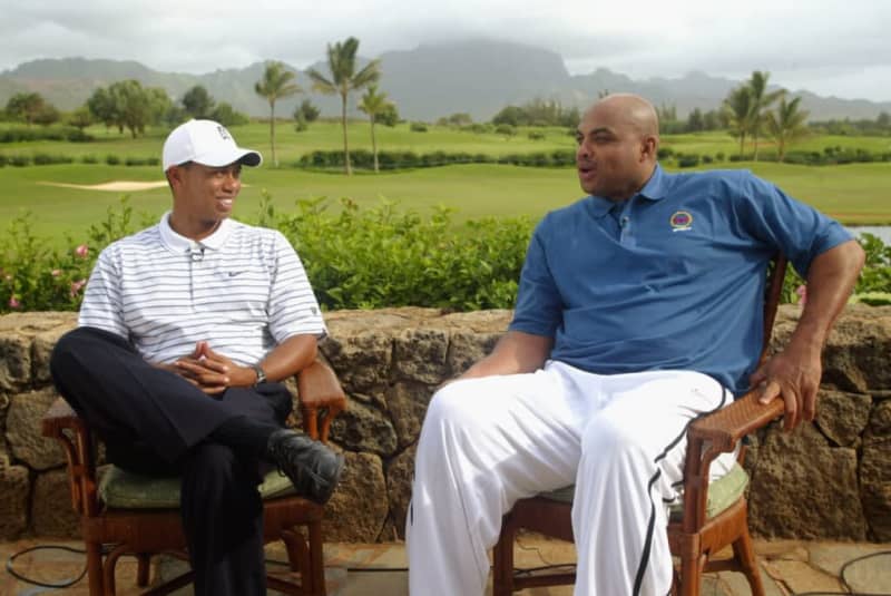 Charles Barkley said he played with a golfer who was more talented than Tiger Woods