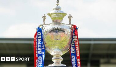 The Challenge Cup trophy