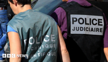 French forensic police (file picture)