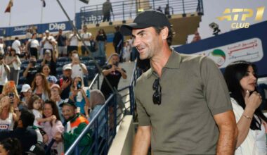 Roger Federer is a record eight-time champion in Dubai.