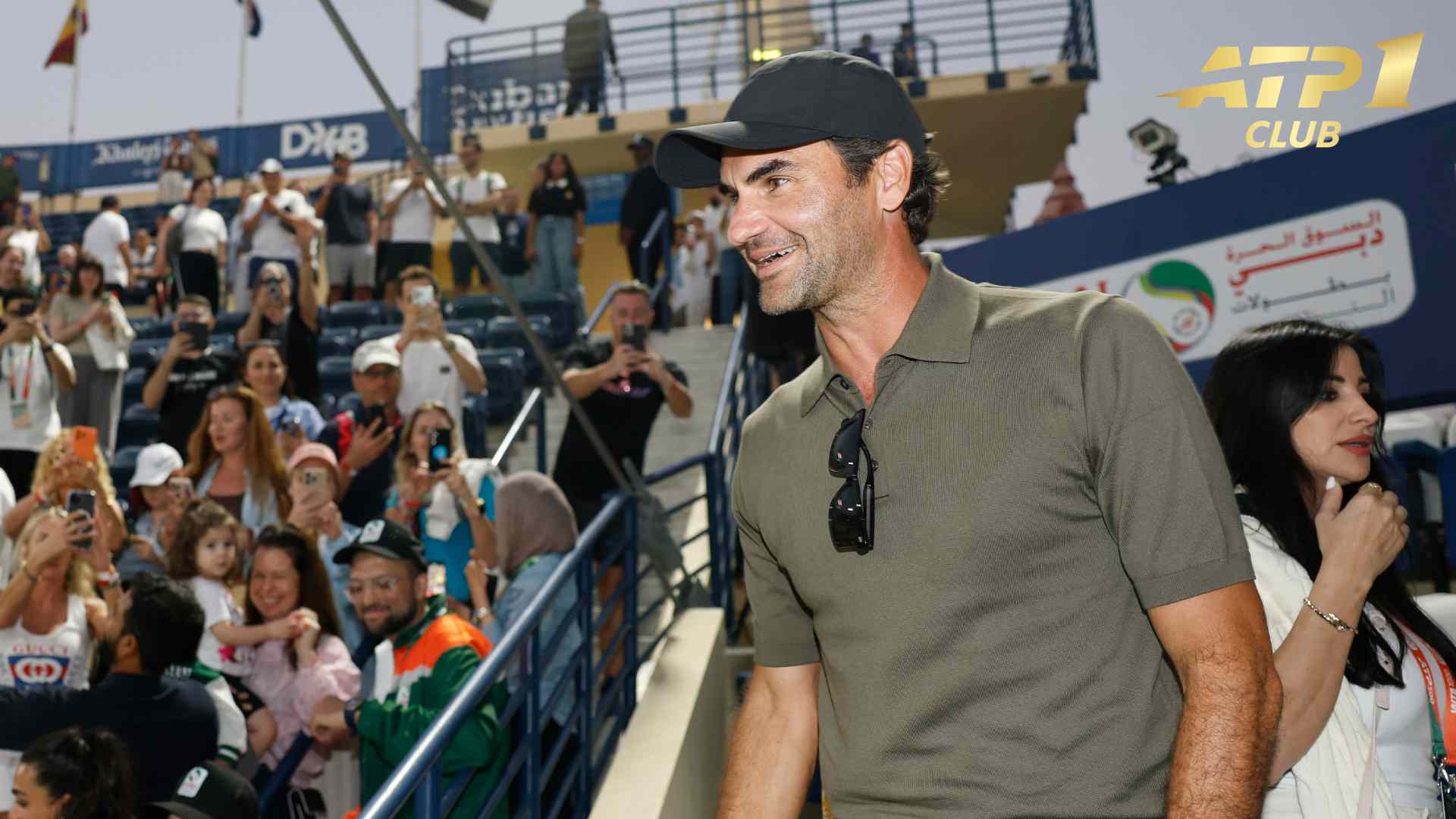 Roger Federer is a record eight-time champion in Dubai. 