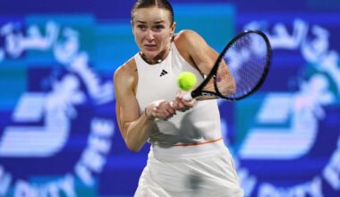 Elina Svitolina facing Jessica Pegula in Dubai final