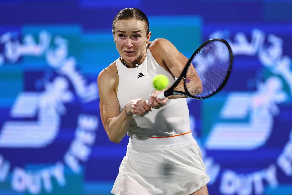 Elina Svitolina facing Jessica Pegula in Dubai final