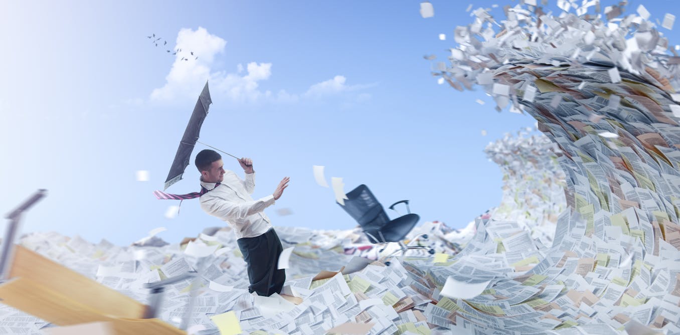 AI-generated text is overwhelming institutions – setting off a no-win ‘arms race’ with AI detectors