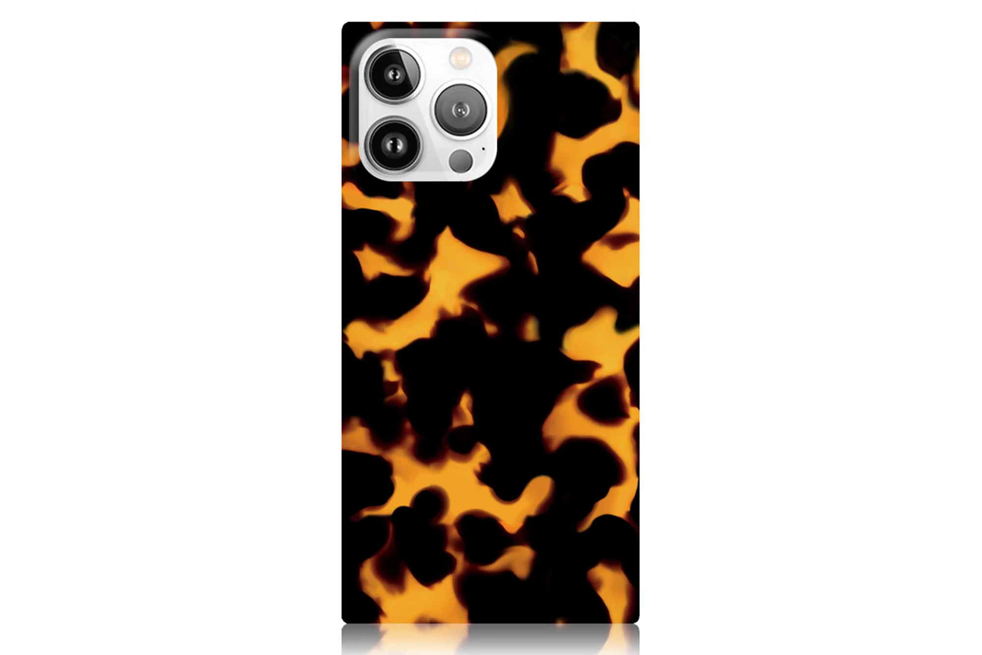 Flaunt tortoise print phone case.