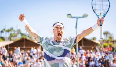 Fabio Fognini at the Tenerife Challenger 2.