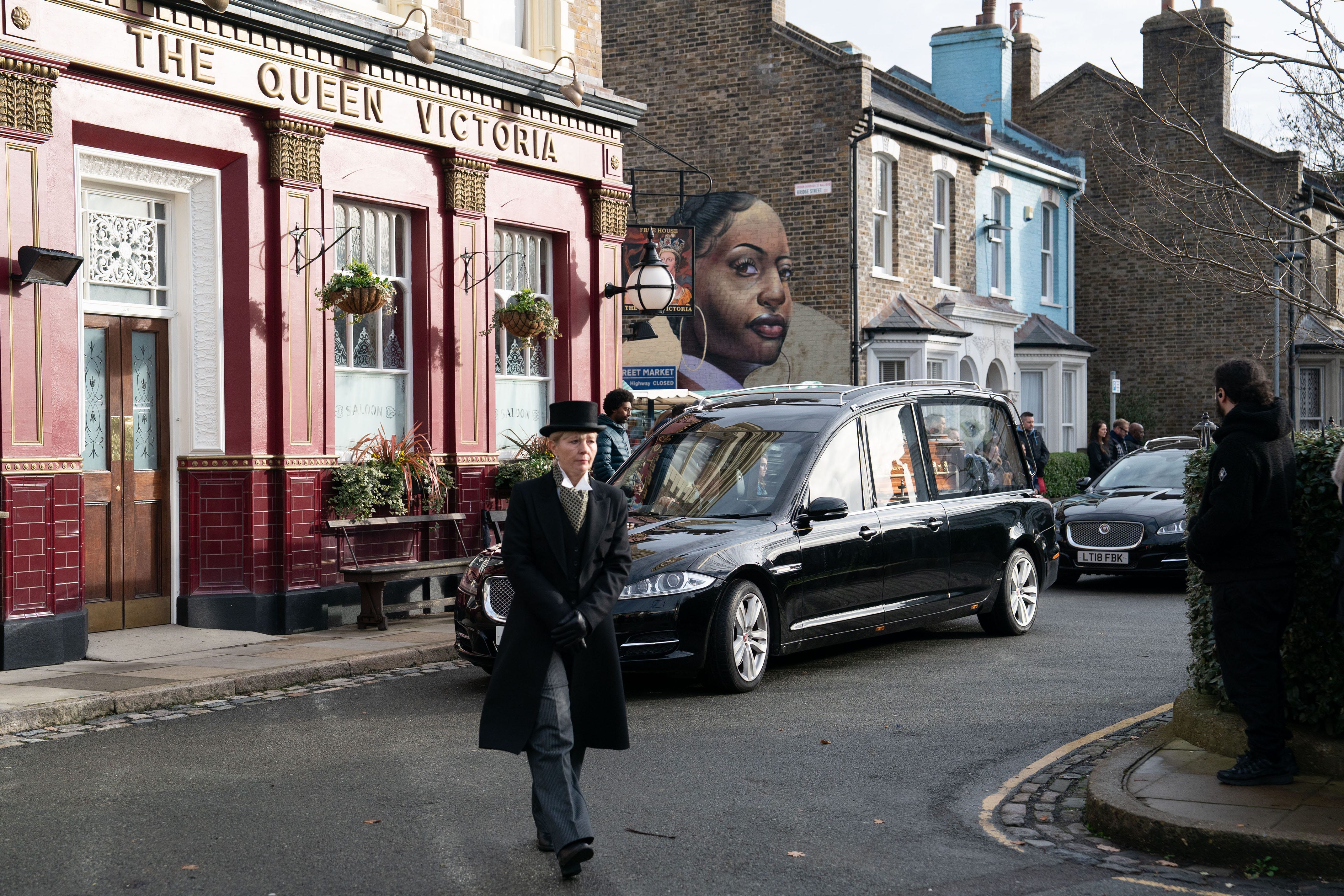 anthony's funeral day, eastenders