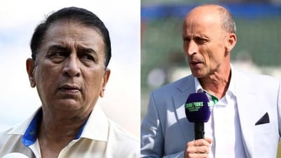 Sunil Gavaskar took a dig at Nasser Hussain for his recent comments on the ICC-PCB row
