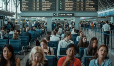 London heathrow airport in the uk reels from 188 flight delays and 45 cancellations, leaving travellers frustrated and urging official guidance and travel tips.