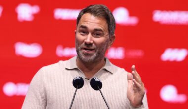 Eddie Hearn calls Dana White’s Zuffa world championship ‘cringiest sh*t I’ve ever seen’