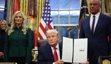 Trump signs order launching new initiative to address drug addiction