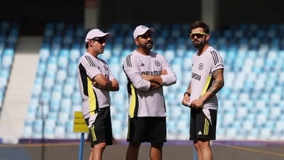 Devajit Saikia issued a response when asked about the equation between Virat Kohli and Gautam Gambhir (AFP)